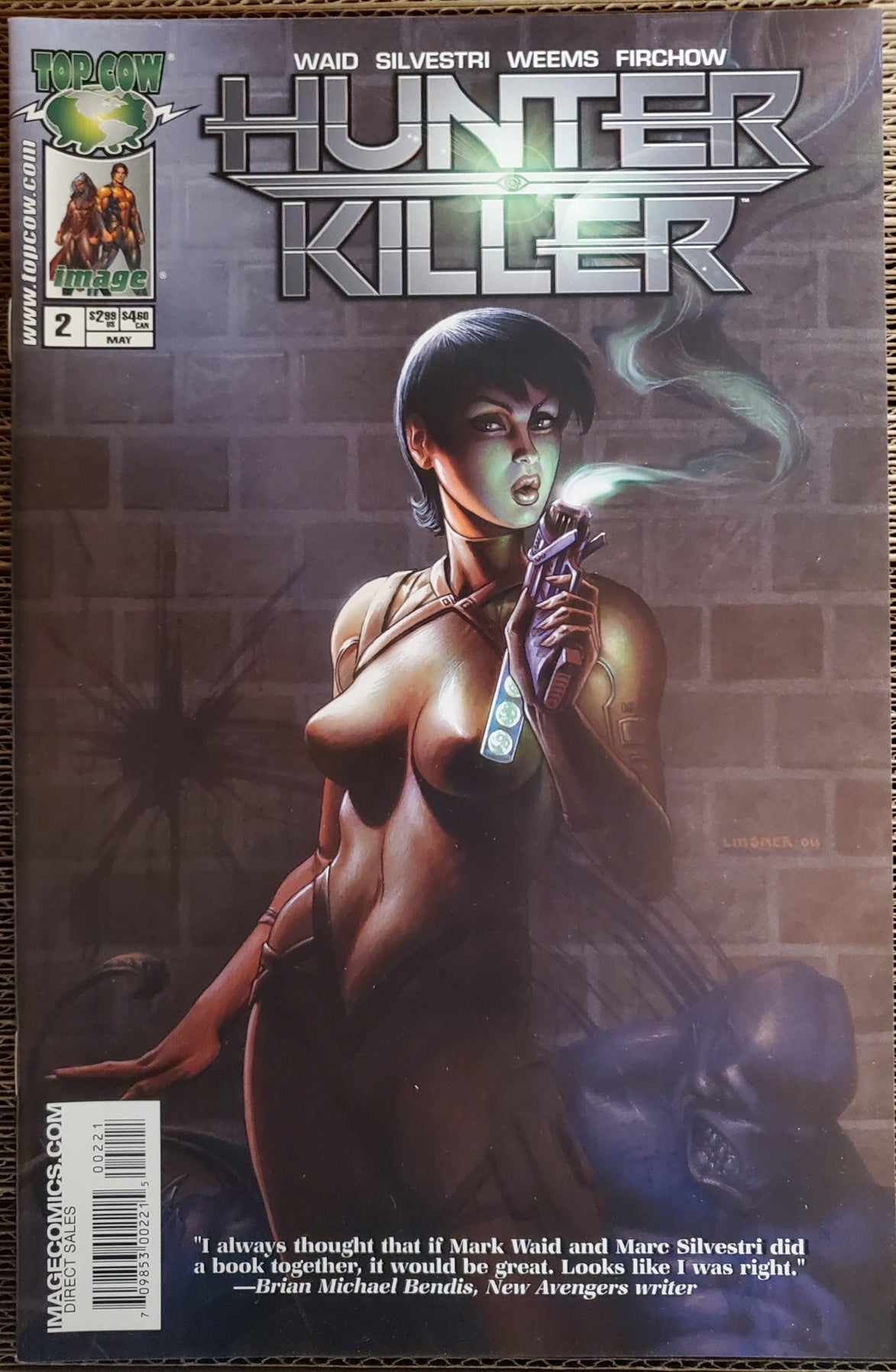 Hunter Killer #2 variant