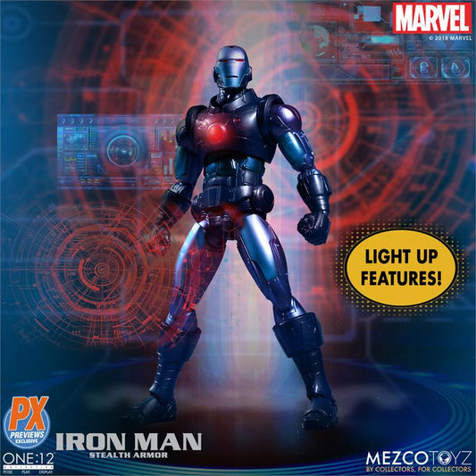 Iron Man Stealth PX One:12 Collective action figure