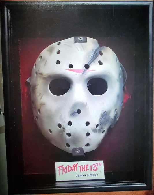 Jason's Mask Prop Replica Display limited edition