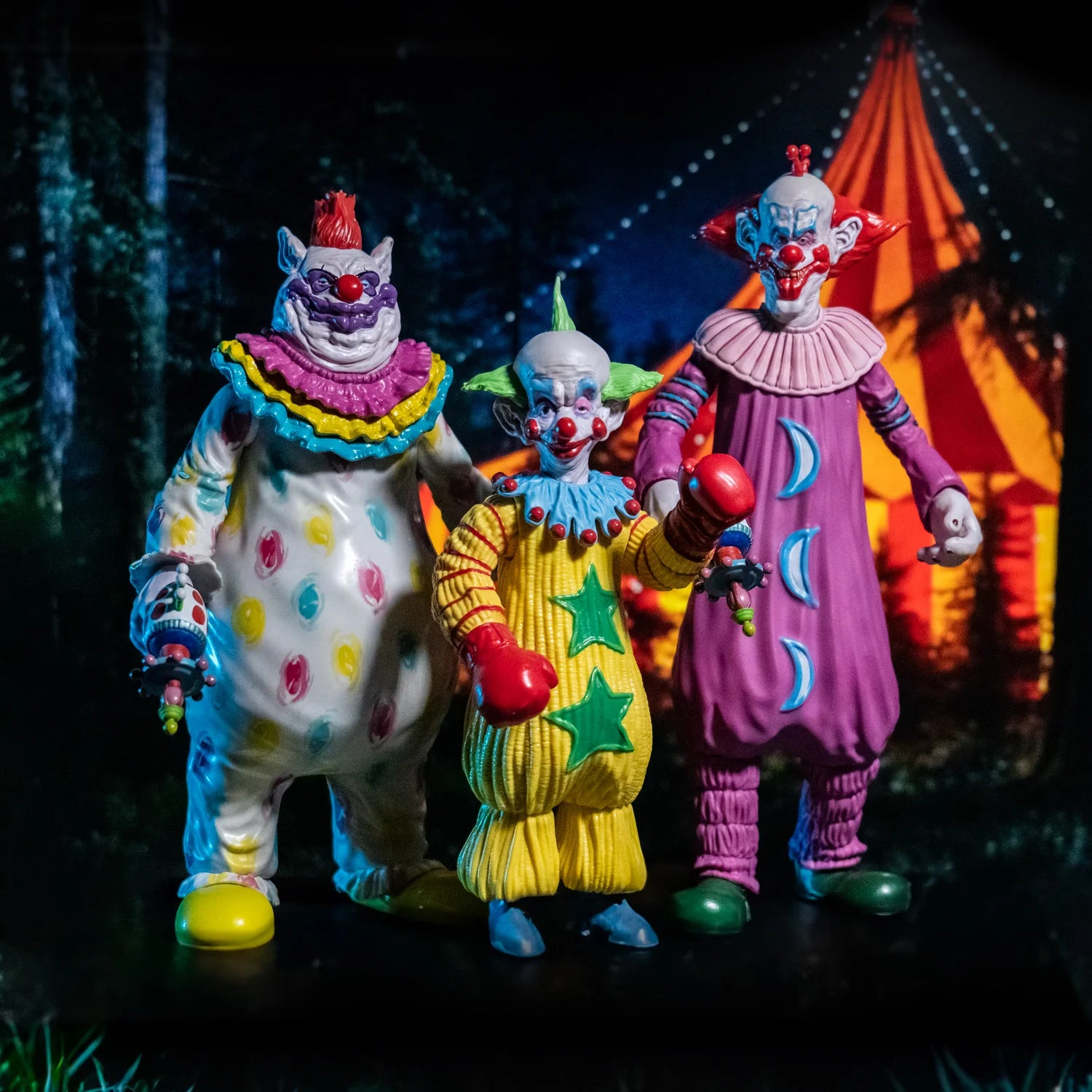 Killer Klowns from Outer Space action figures