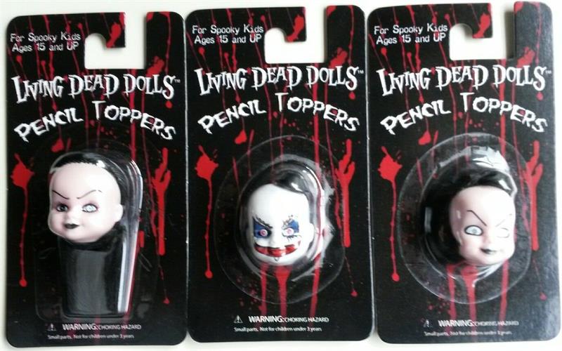 Living Dead Dolls pencil toppers