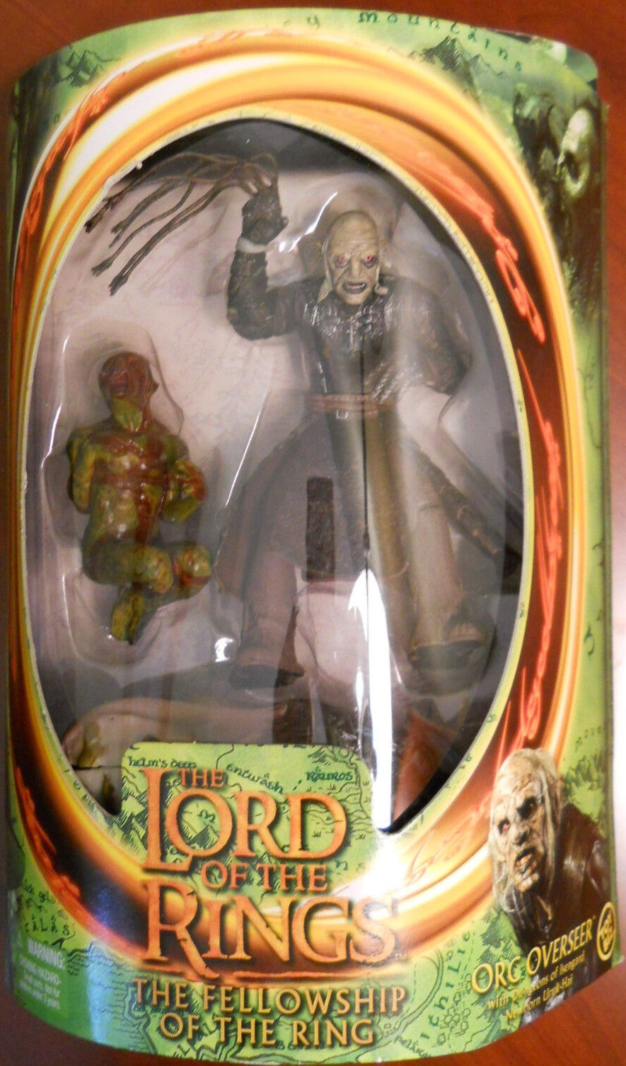 Lord of the Rings Fellowship of the Ring ORC OVERSEER action figure