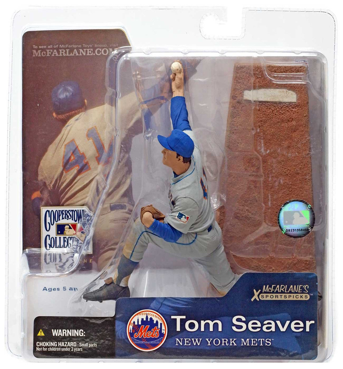 MLB Cooperstown series 1 TOM SEAVER action figure