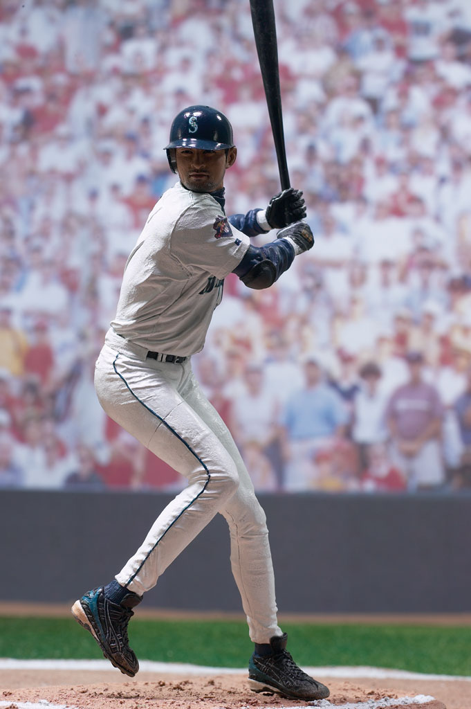 MLB series 1 Ichiro action figure (Seattle Mariners) by McFarlane Spor ...