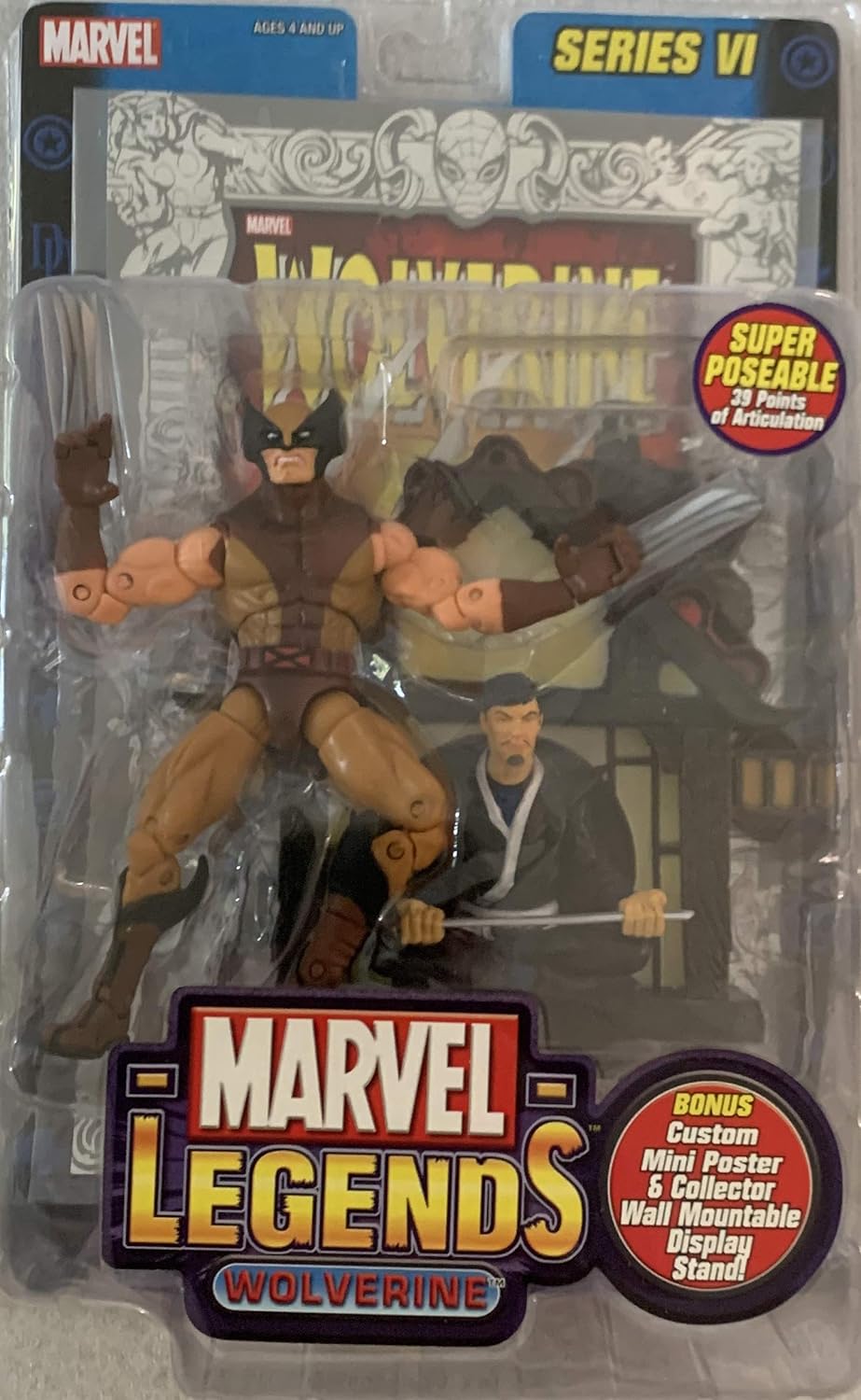 Marvel Legends series 6 Wolverine action figure