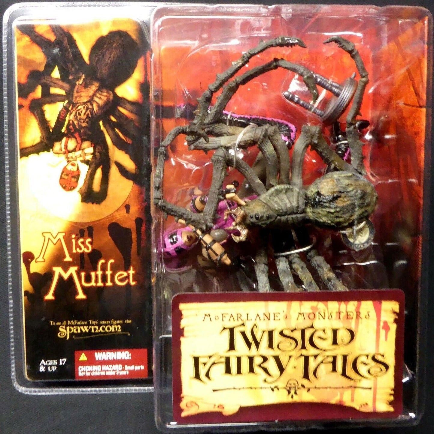 McFarlane Monsters series 4 Miss Muffet action figure