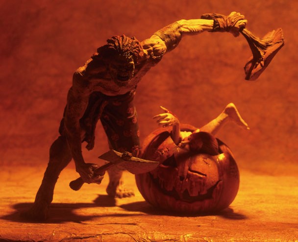 McFarlane Monsters series 4 Peter Pumpkin Eater action figure