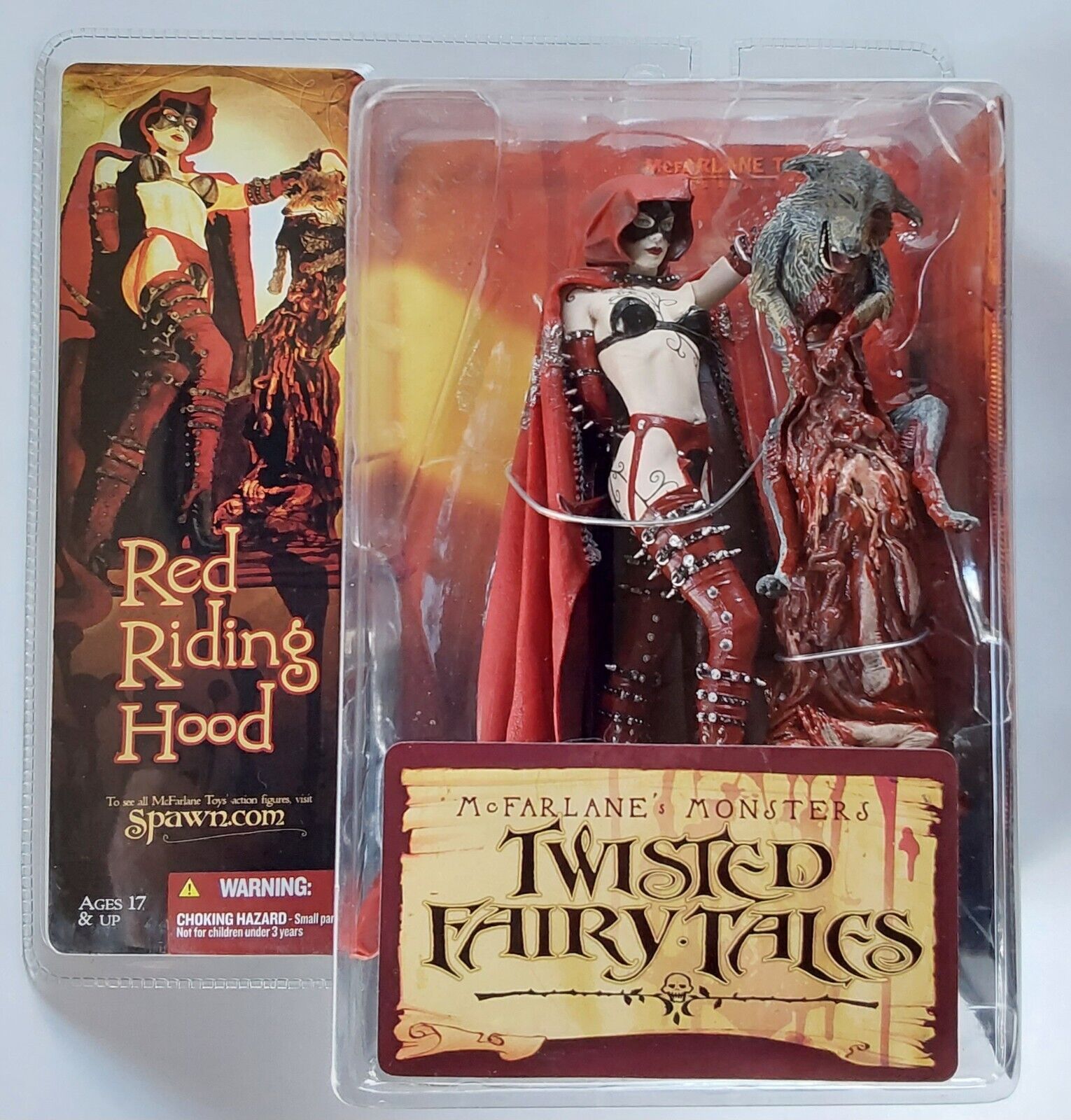 McFarlane Monsters series 4 Red Riding Hood action figure