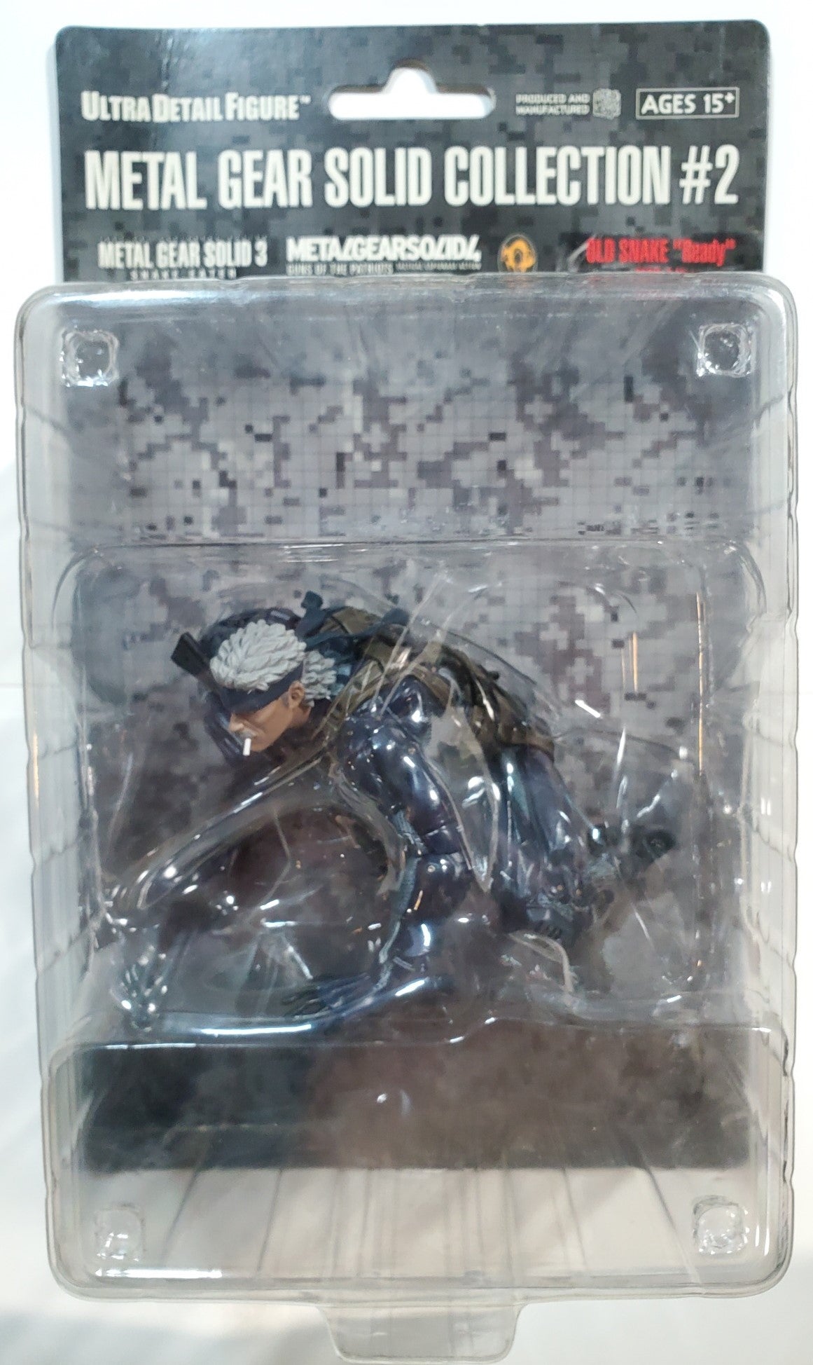 ULTRA DETAIL FIGURE Metal outlet Gear Solid 4-Figure PVC Set Snake, Snake, Vamp, Raiden