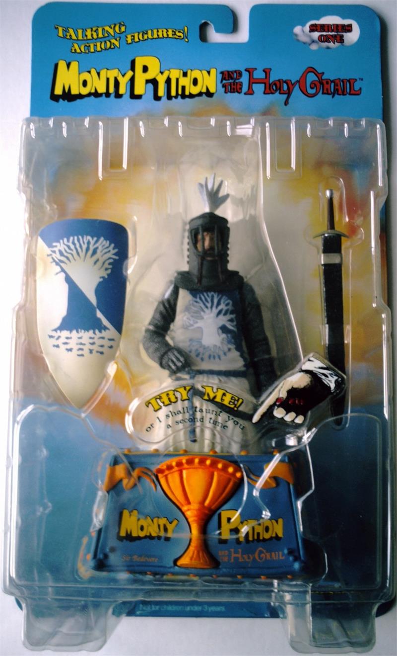 Python Benevere Monte Python and the Holy Grail SIR BEDEVERE talking action figure ...