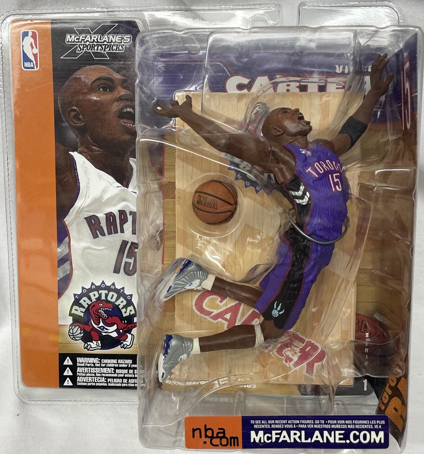 NBA series 1 VINCE CARTER chase action figure