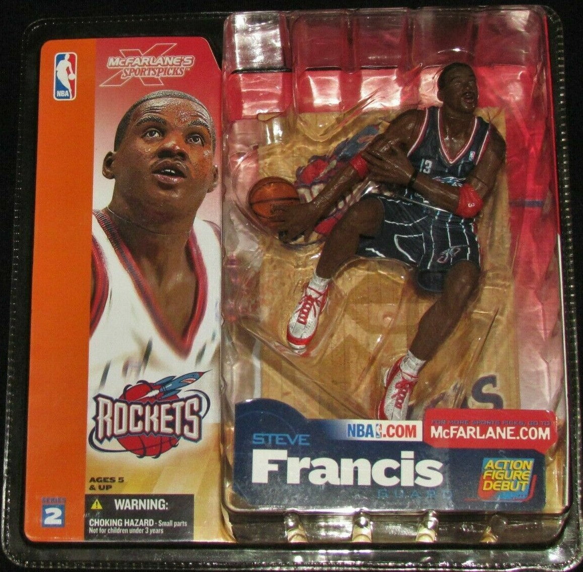 NBA series 2 STEVE FRANCIS variant chase action figure