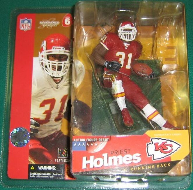 NFL Football series 6 PRIEST HOLMES Variant/Chase action figure