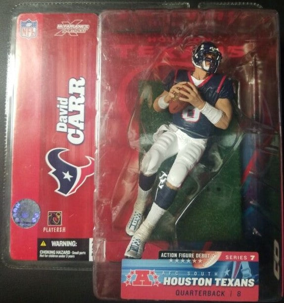 NFL Football series 7 DAVID CARR variant/chase action figure