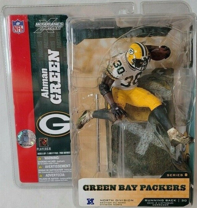 NFL Football series 8 AHMAN GREEN variant / chase action figure