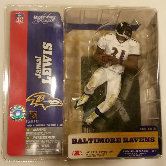 NFL Football series 8 JAMAL LEWIS chase action figure