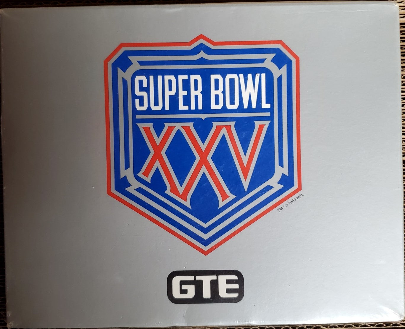 NFL Super Bowl XXV GTE Limited Edition Theme Art Cards