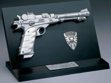 Nick Fury Gun & Shield Badge prop replica