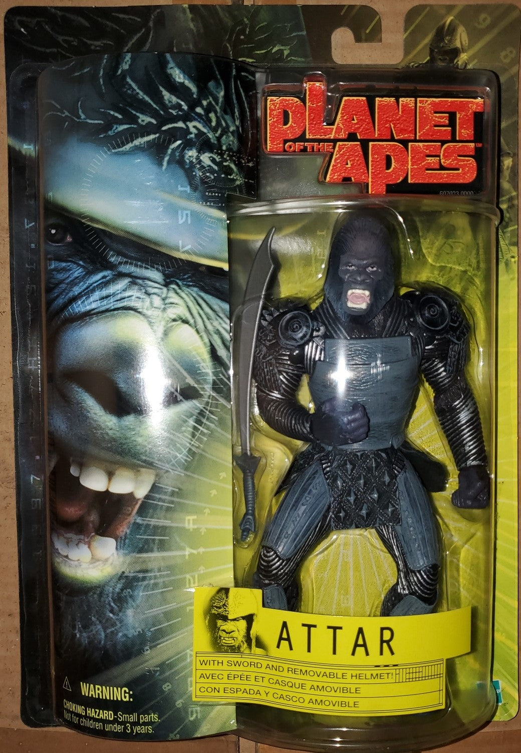 Planet of the Apes 2001 movie ATTAR action figure