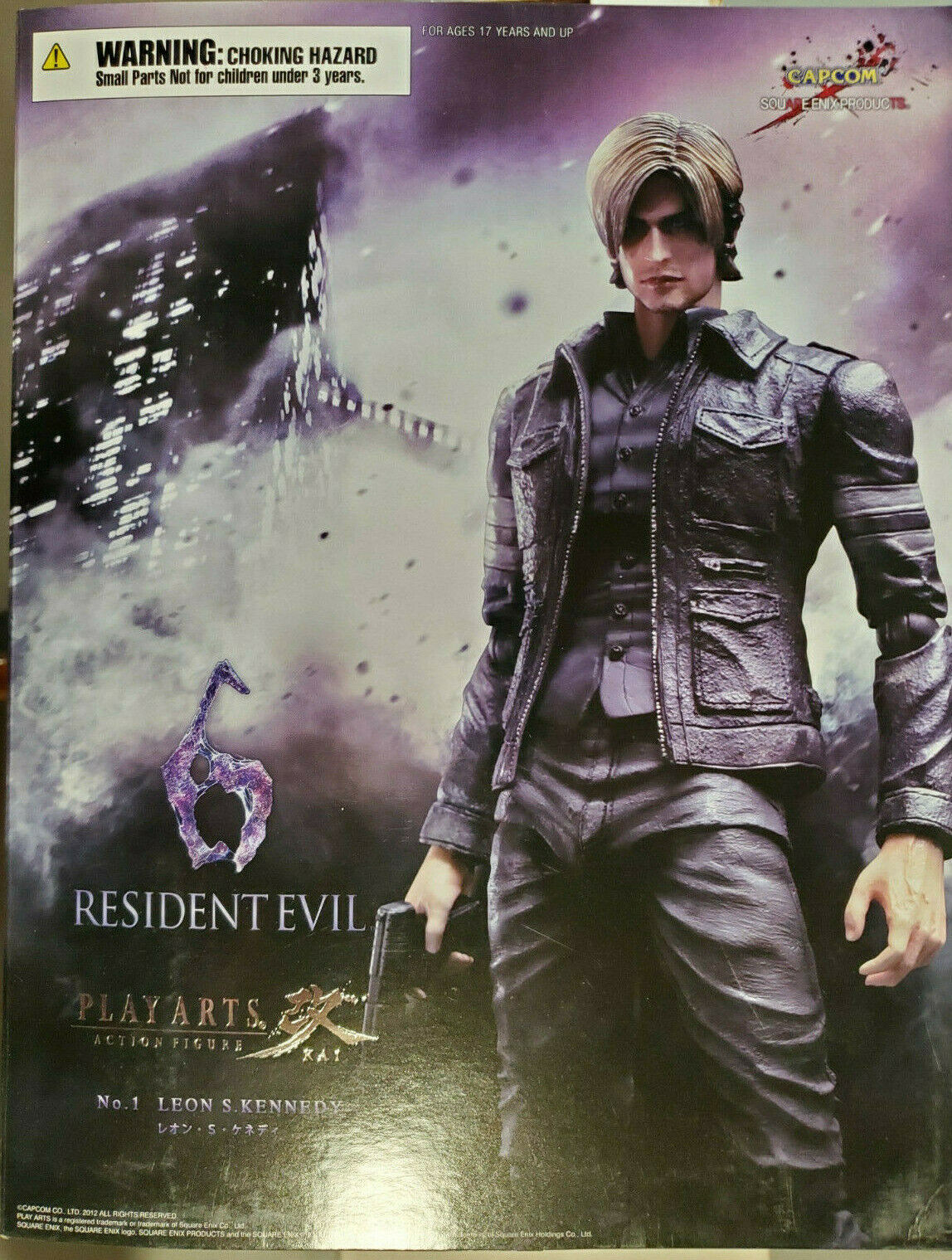 Resident Evil 6 LEON KENNEDY Play Arts Kai action figure