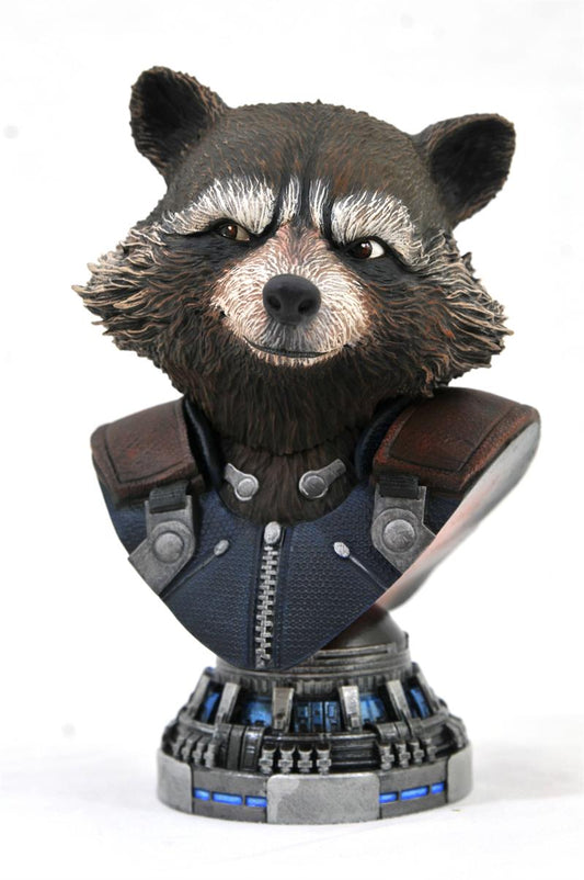 Rocket Raccoon Legends in 3D 1/2 scale bust