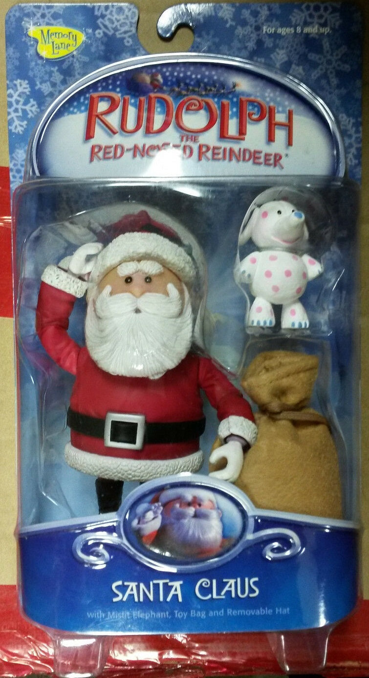 Rudolph the Red Nosed Reindeer Santa Claus action figure