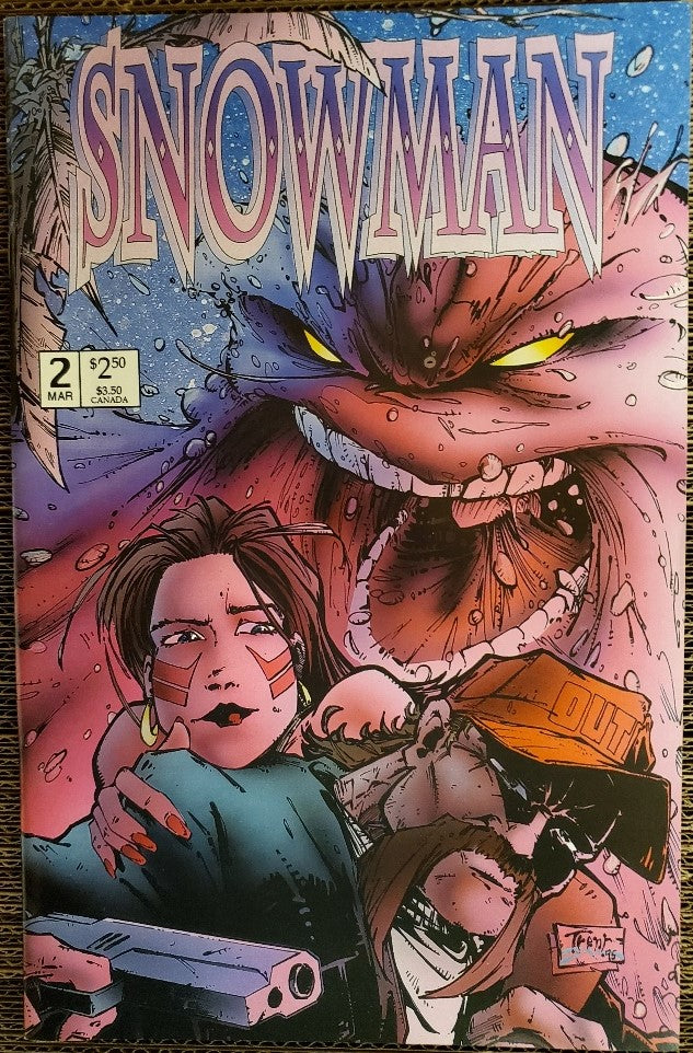 SNOWMAN #2 variant Hall of Heroes