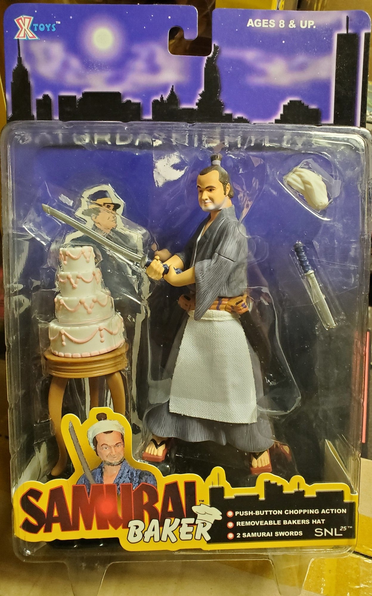 Samurai Baker Saturday Night Live action figure