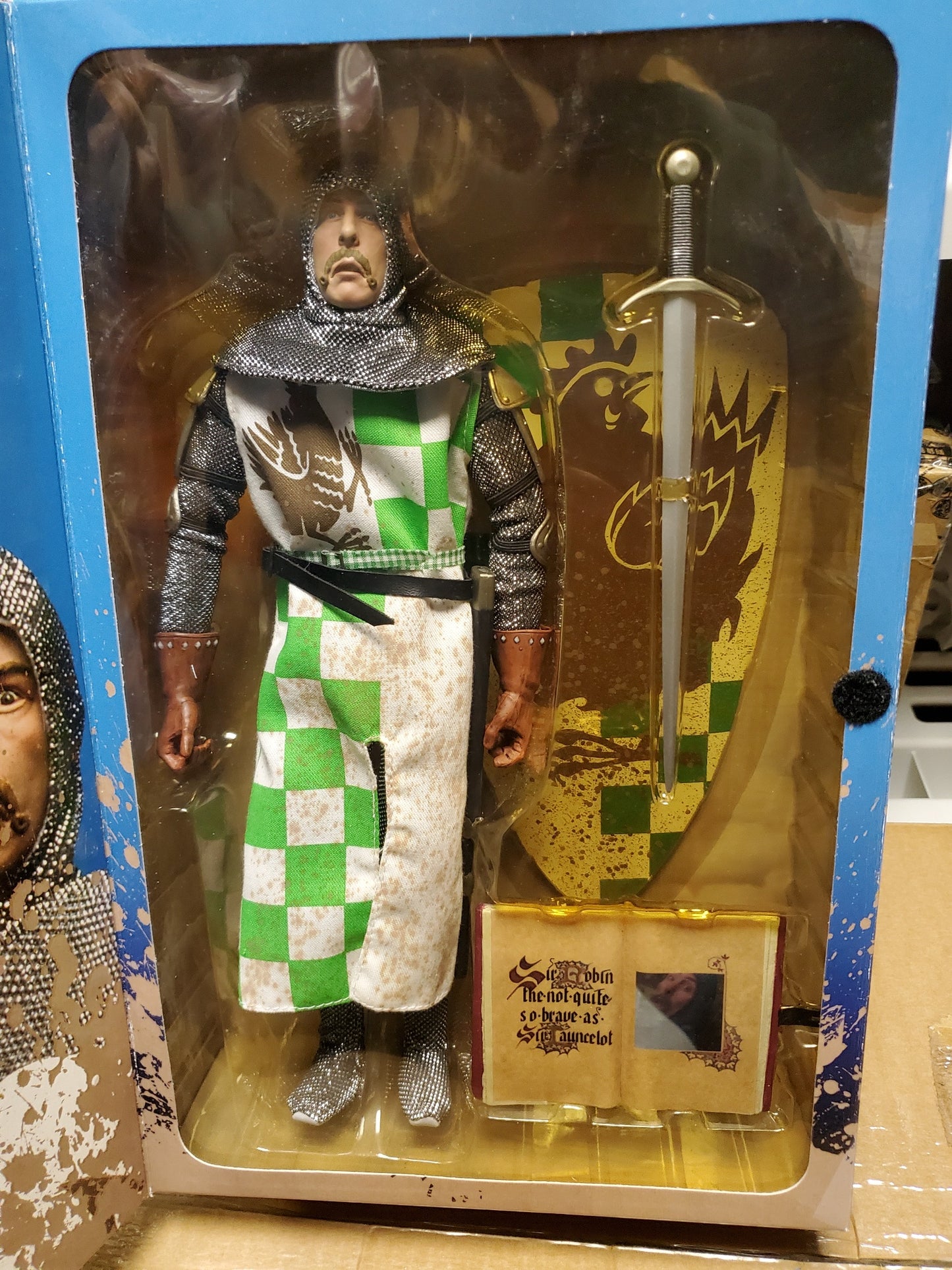 Monte Python and the Holy Grail series 2 SIR ROBIN 12" collector figure by Sideshow