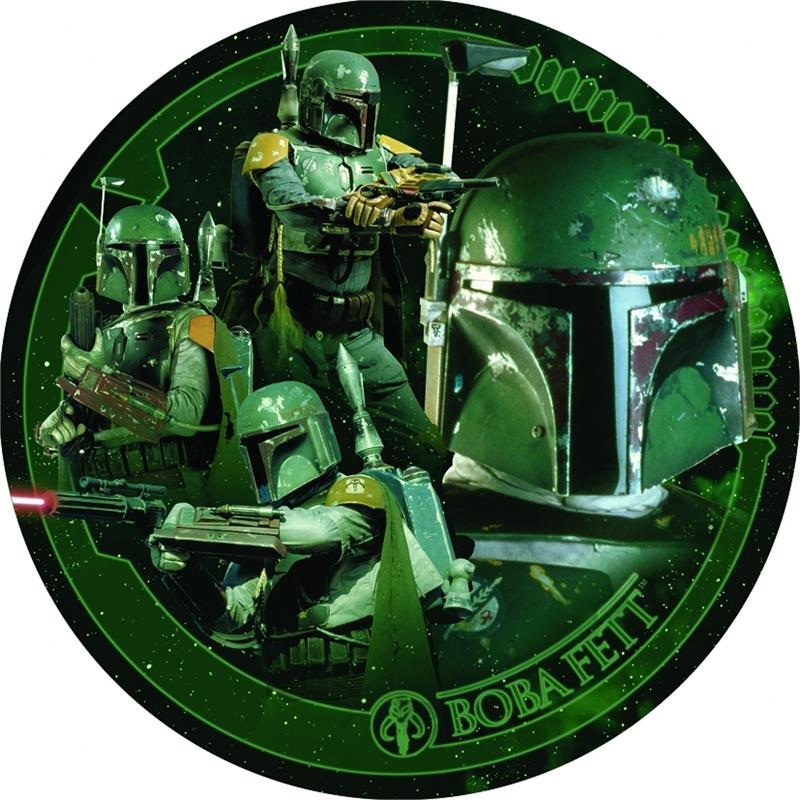 Star Wars Boba Fett collectible plate