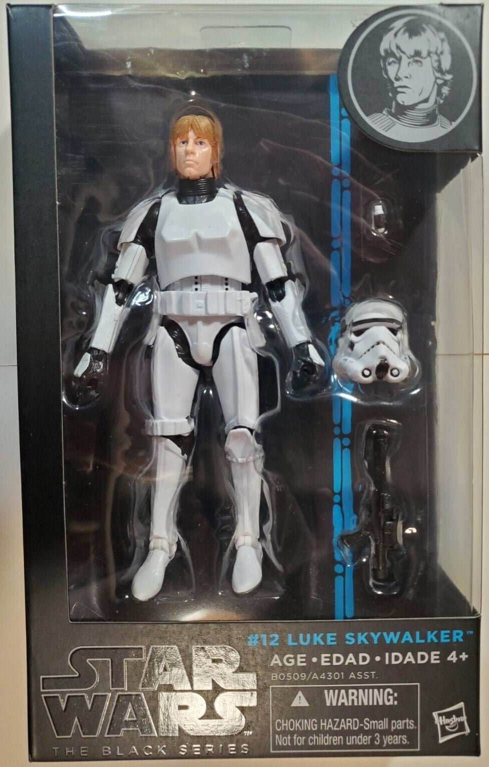 Star Wars LUKE SKYWALKER Stormtrooper The Black Series 6 Inch Figure