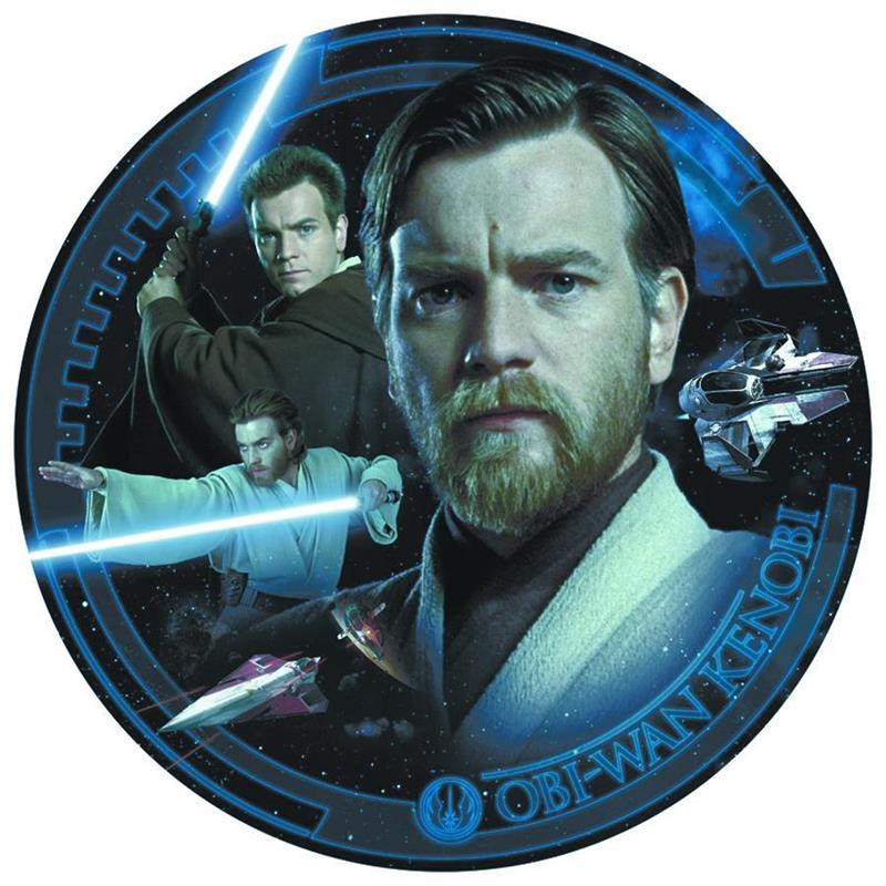 Star Wars Obi Wan Kenobi collectible plate