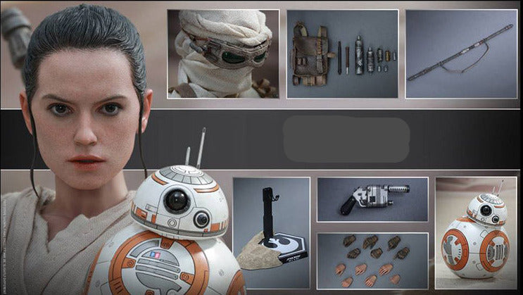 Star Wars: The Force Awakens Rey and BB8 1/6 scale figure