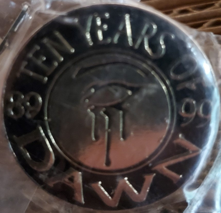 Ten Years of Dawn pin