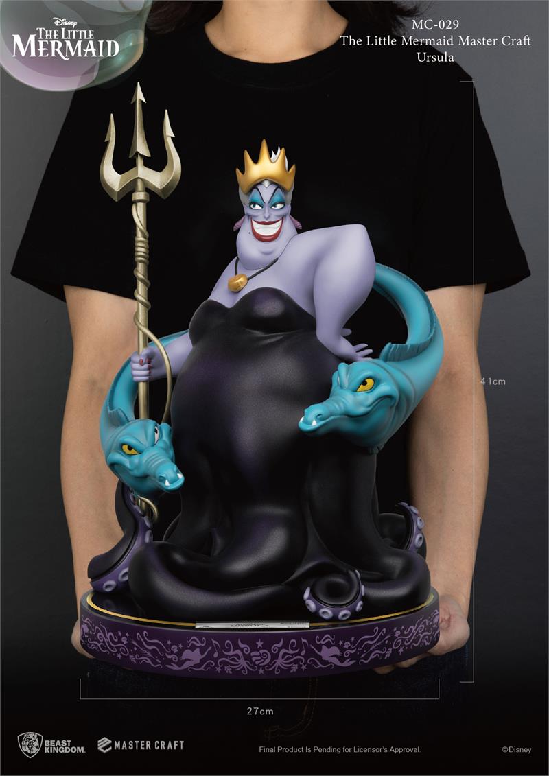 The Little Mermaid Ursula statue