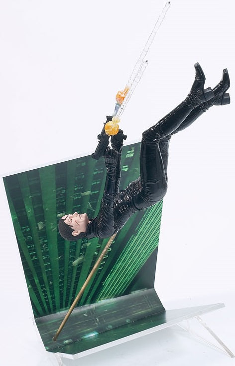 The Matrix Reloaded movie series 2 TRINITY Falls action figure by McFa ...