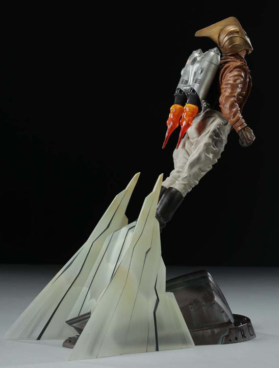 The Rocketeer statue