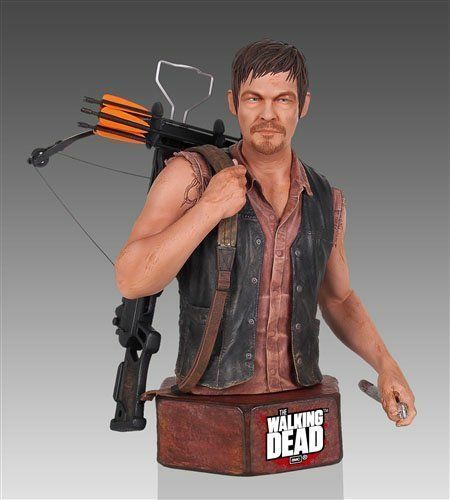 The Walking Dead Daryl Dixon mini bust
