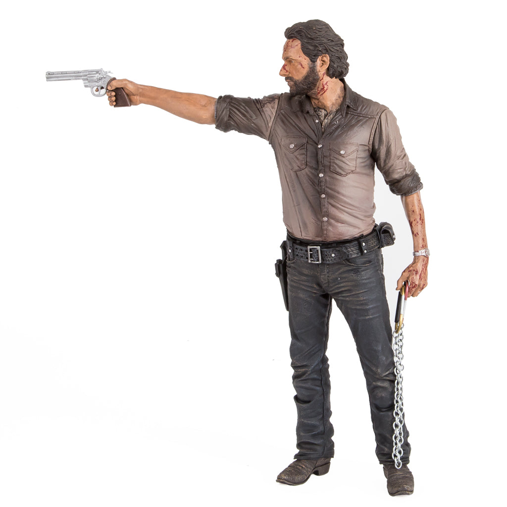 The Walking Dead TV Rick Grimes 10" Deluxe Vigilante edition action figure