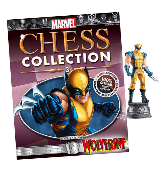 WOLVERINE Marvel Chess Collection #3 figurine/statue
