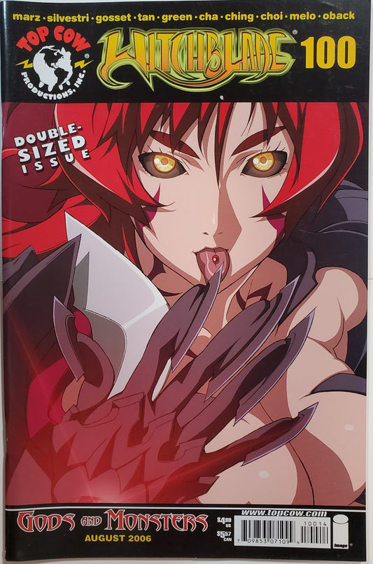 Witchblade #100 Anime cover