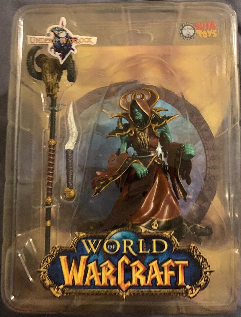 World of Warcraft Undead Warlock action figure