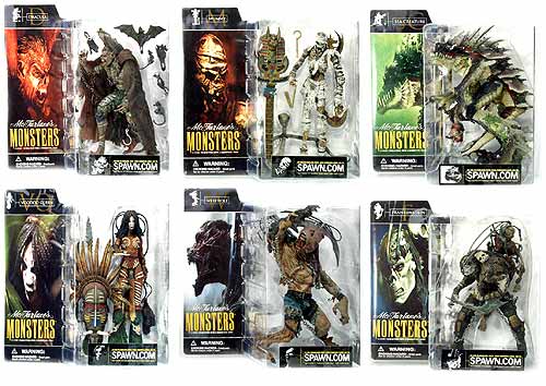 McFarlane Monsters series 1 action figure set