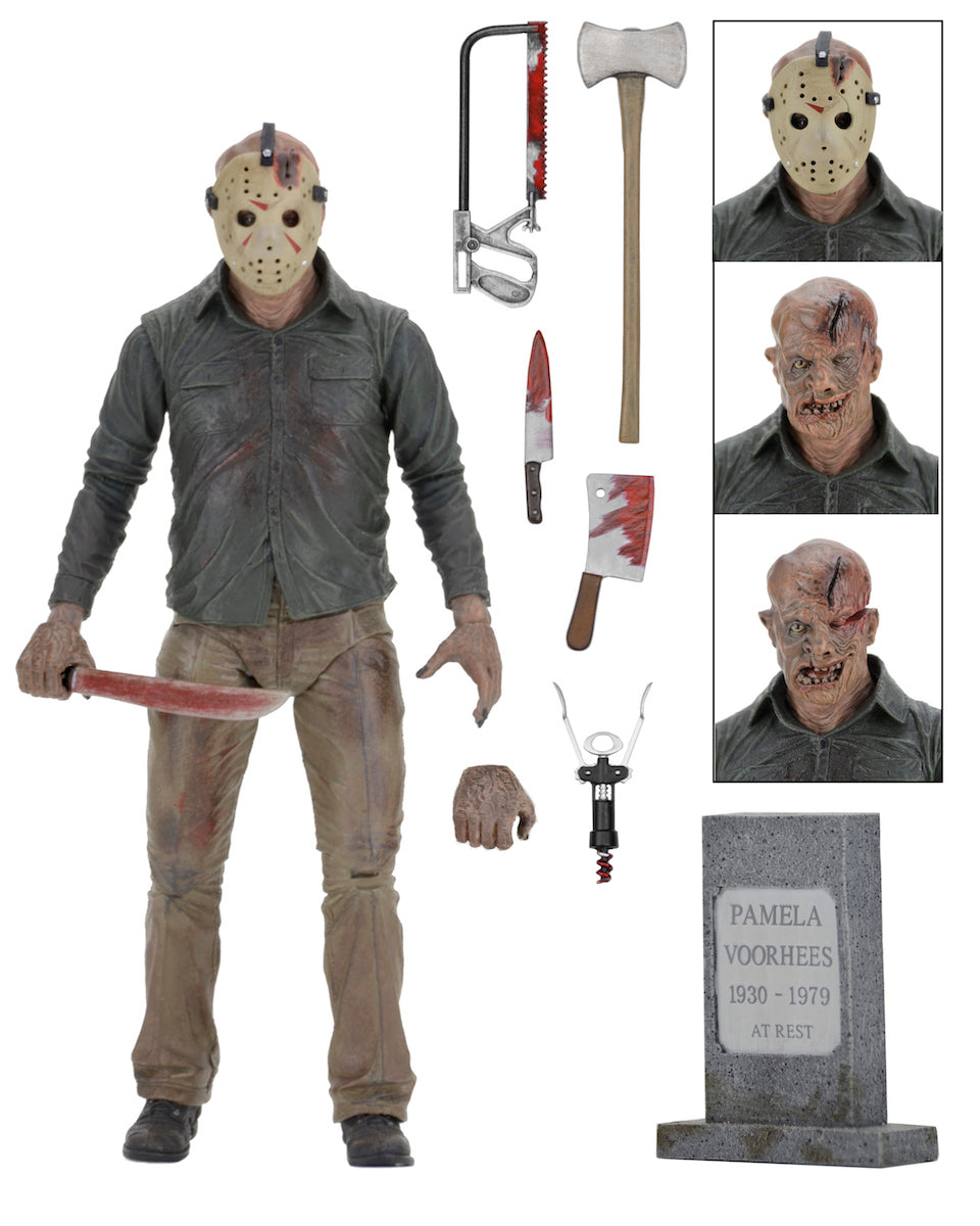 Jason Voorhees Friday the 13th Pt 4 Ultimate action figure by NECA