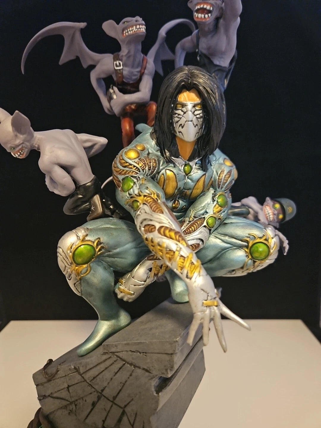 The Darkness statue by Moore Creations (Top Cow) Damaged